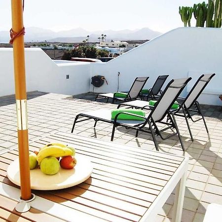 Typical Canarian House With Fabulous Sea Views Tías Exteriér fotografie