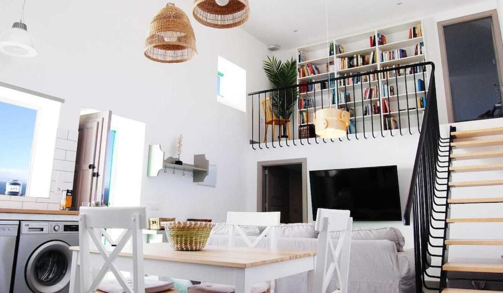 Typical Canarian House With Fabulous Sea Views Tías Exteriér fotografie