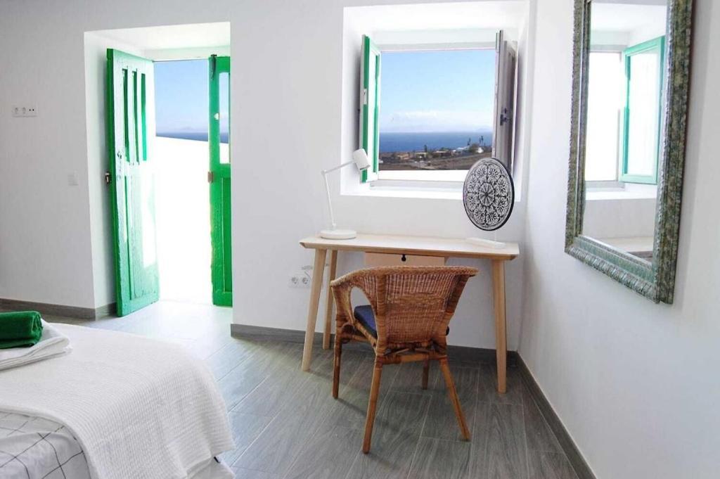 Typical Canarian House With Fabulous Sea Views Tías Exteriér fotografie